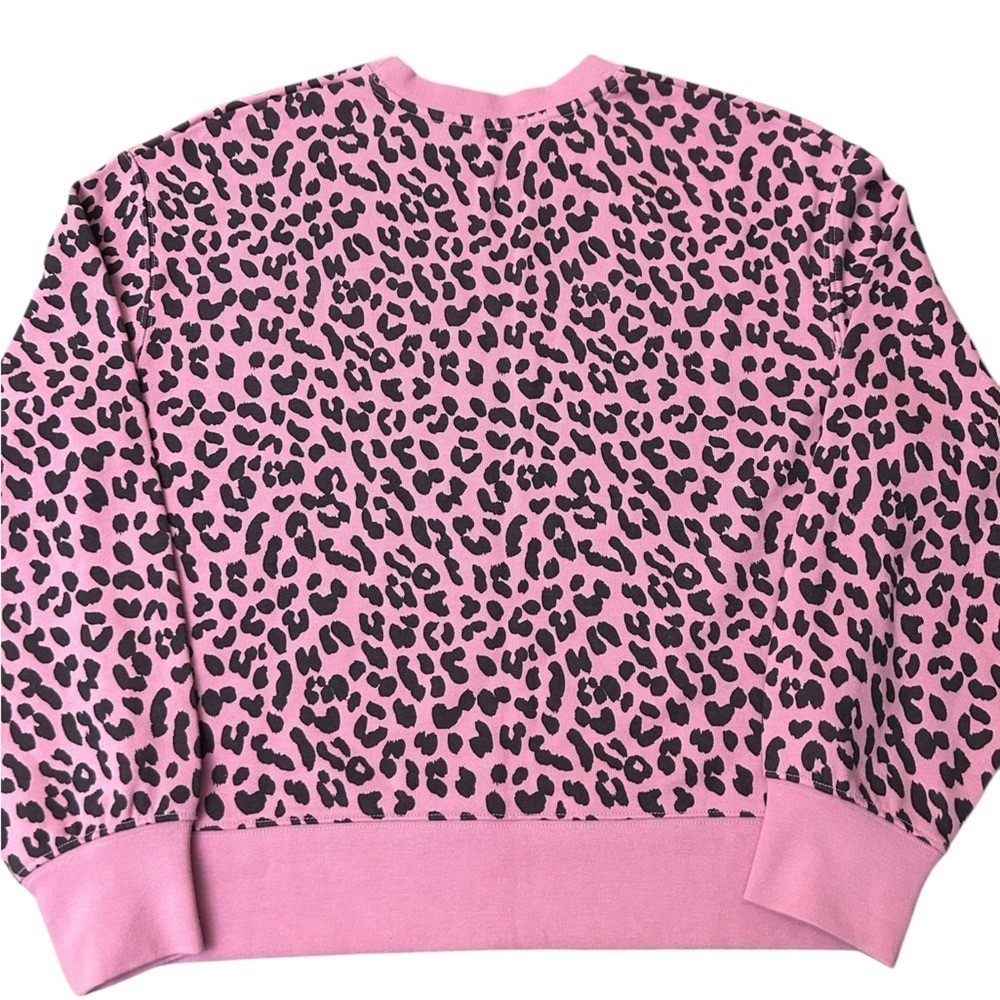 RAILS Ramona Pink Jaguar Pullover Sweatshirt XS - Picture 4 of 11